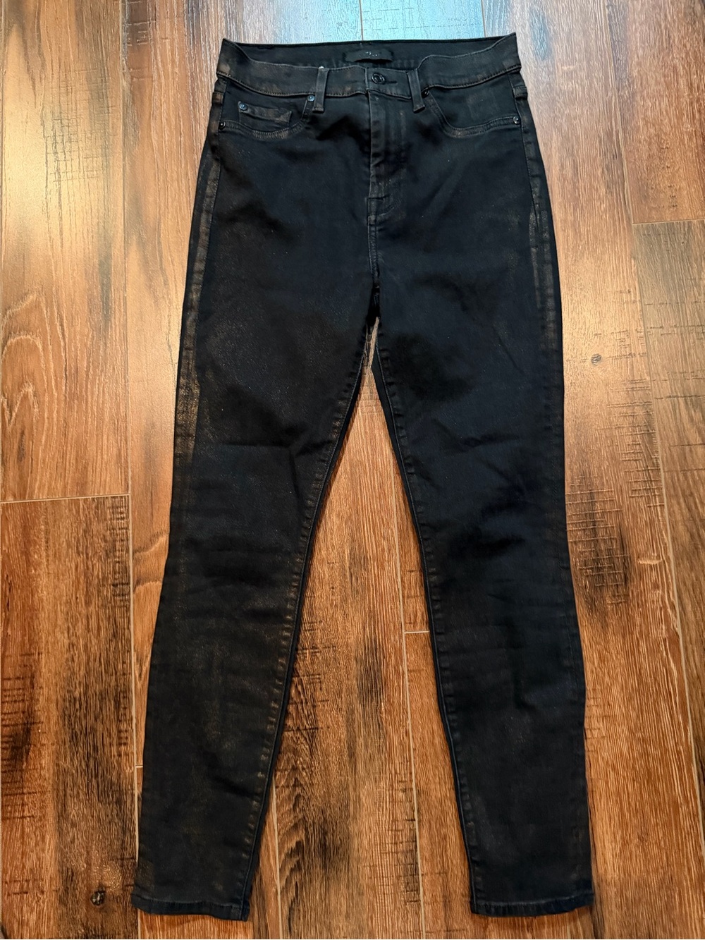 7 For All Mankind Black Women's Slim Jeans- size 27